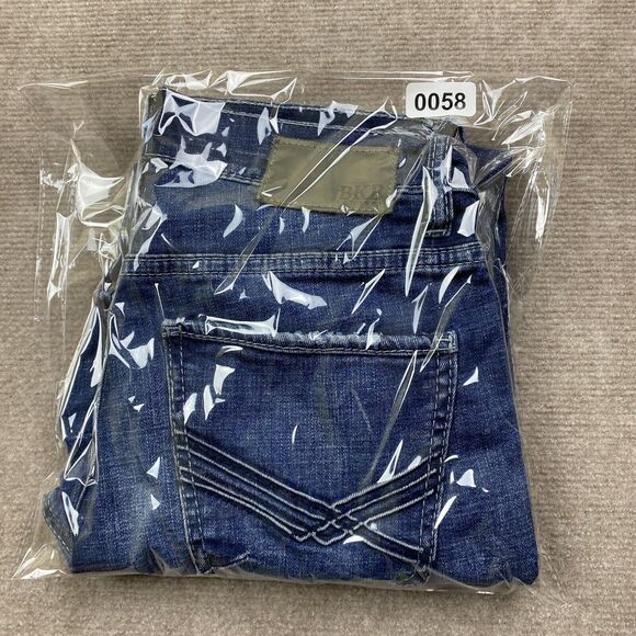 Bke Jeans Alec Men’s 30 Blue Straight Cotton Stretch Western Y2k Mens - Picture 16 of 16